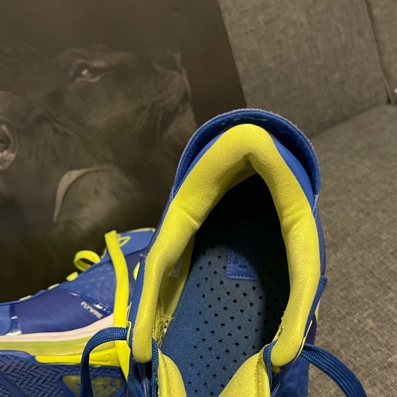 Nike Lebron VIII V/2 Low QS Treasure Blue/White Men’s Size 11.5 Used - Picture 7 of 10